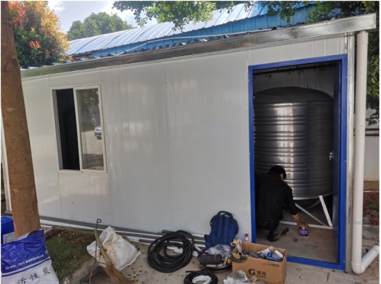 瑞麗海關(guān)姐告口岸1T/h反滲透直飲水